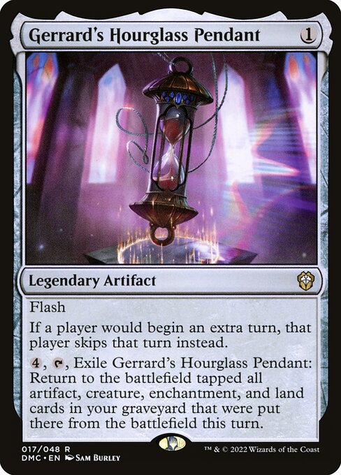 Gerrard's Hourglass Pendant - Commander: Dominaria United - #17