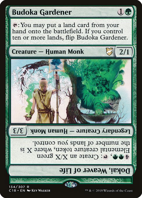 Budoka Gardener - Commander 2018 - #134