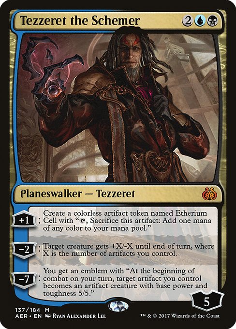 Tezzeret the Schemer - Aether Revolt - #137
