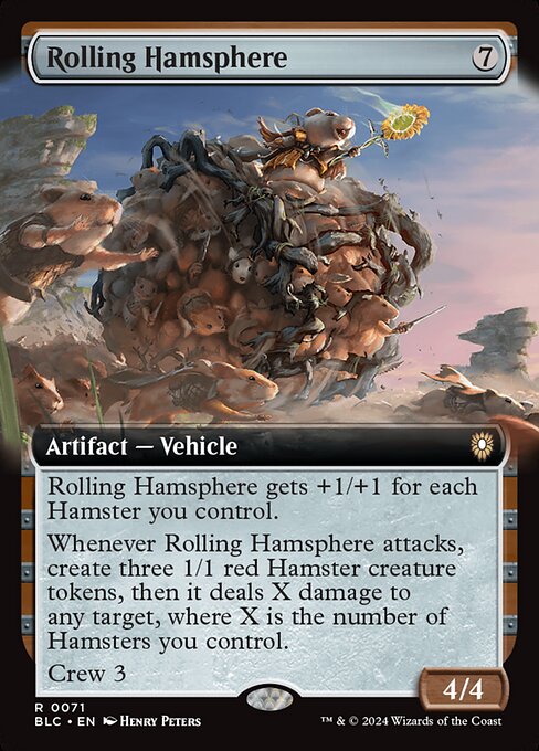 Rolling Hamsphere - Commander: Bloomburrow - #71