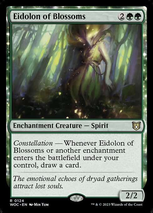 Eidolon of Blossoms - Commander: Wilds of Eldraine - #124