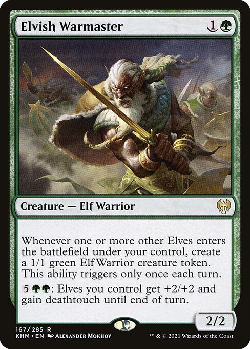 Elvish Warmaster - Kaldheim - #167