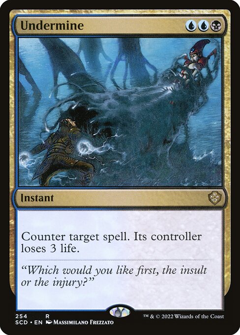Undermine - Starter Commander Decks - #254