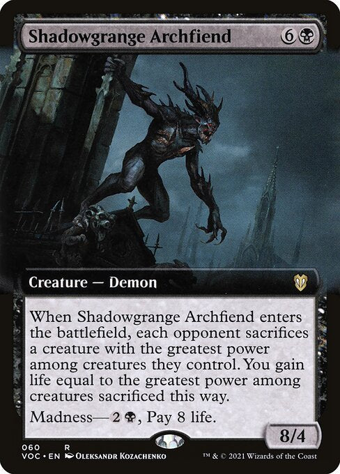 Shadowgrange Archfiend - Commander: Innistrad: Crimson Vow - #60