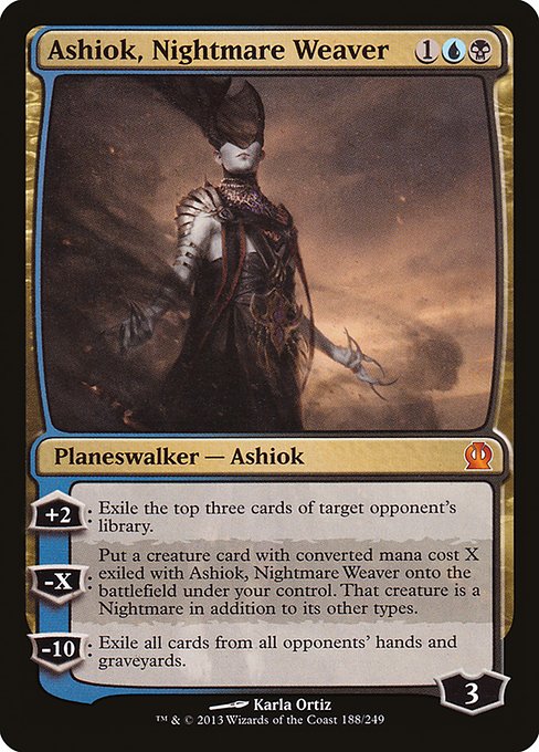 Ashiok, Nightmare Weaver - Theros - #188