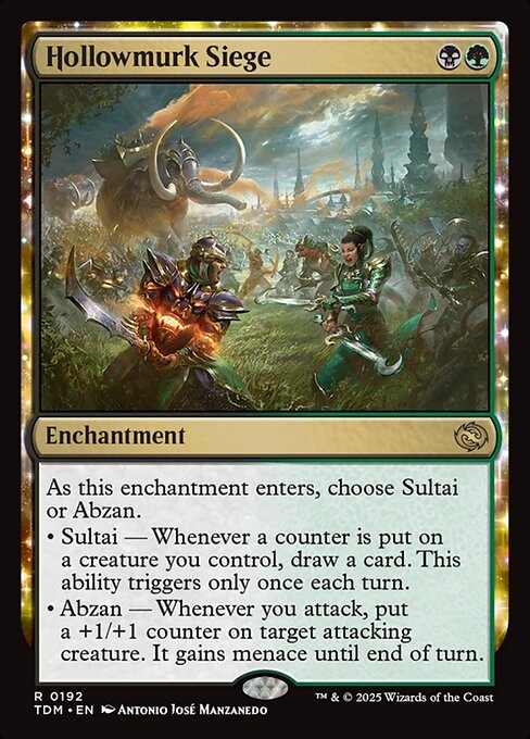 Hollowmurk Siege - Tarkir: Dragonstorm - #192