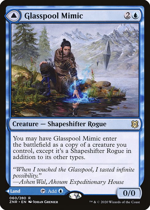 Glasspool Mimic - Zendikar Rising - #60