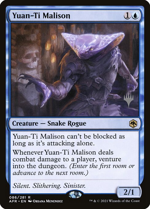 Yuan-Ti Malison - Promo Pack: Adventures in the Forgotten Realms - #86p