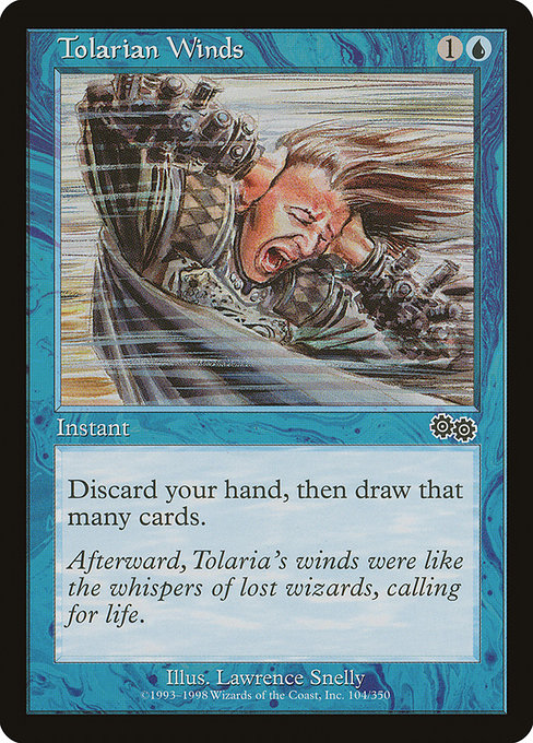 Tolarian Winds - Urza's Saga - #104