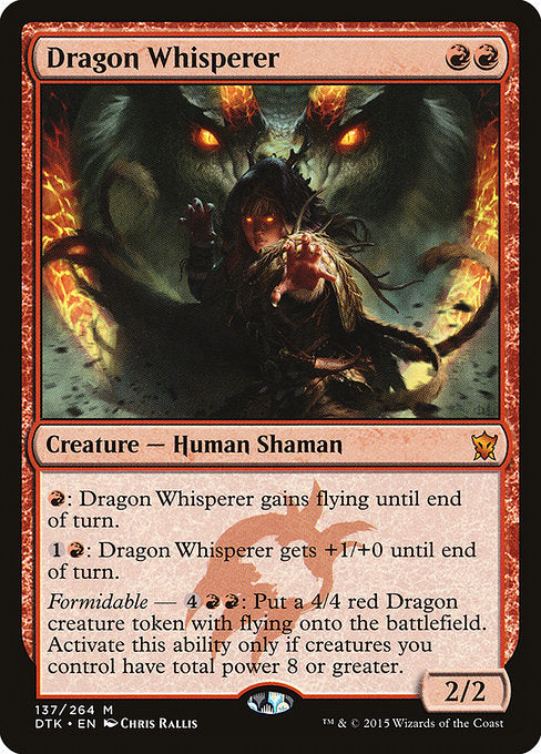 Dragon Whisperer - Dragons of Tarkir - #137