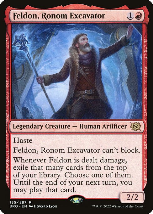 Feldon, Ronom Excavator - The Brothers' War - #135