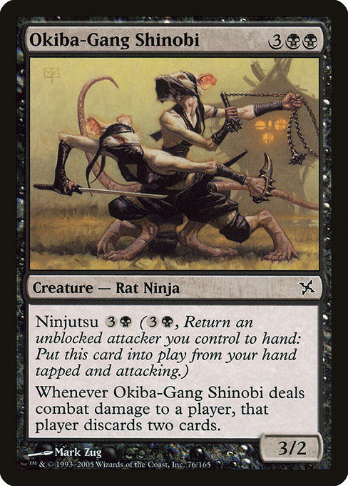 Okiba-Gang Shinobi - Betrayers of Kamigawa - #76