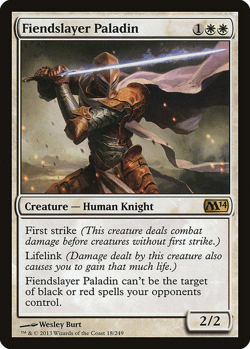 Fiendslayer Paladin - Magic 2014 (M14) - #18
