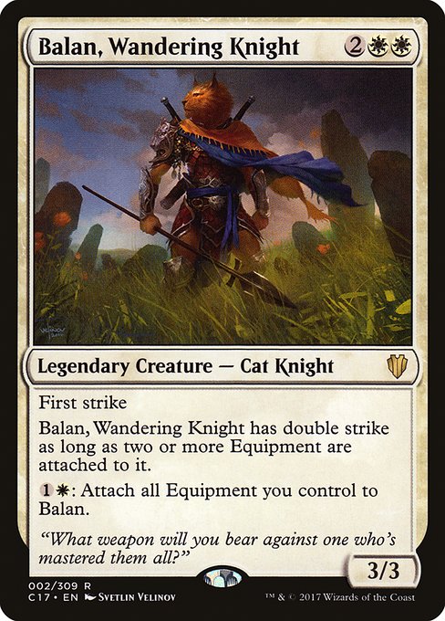 Balan, Wandering Knight - Commander 2017 - #2