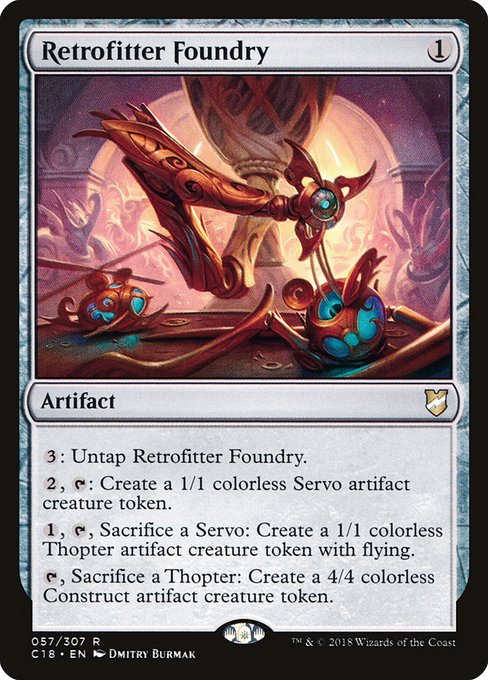 Retrofitter Foundry - Commander 2018 - #57