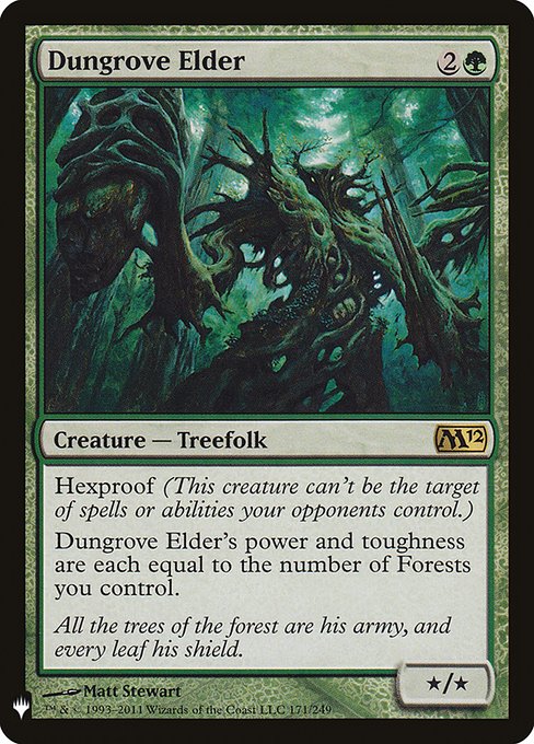 Dungrove Elder - The List Reprints - #M12-171