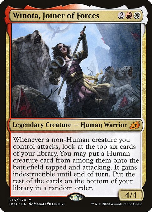 Winota, Joiner of Forces - Ikoria: Lair of Behemoths - #216