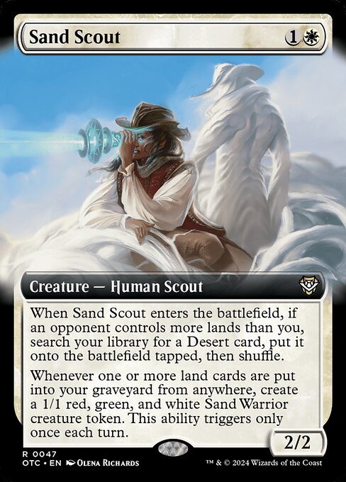 Sand Scout - Commander: Outlaws of Thunder Junction - #47