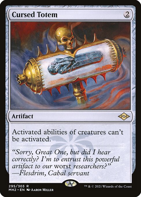 Cursed Totem - Modern Horizons 2 - #295