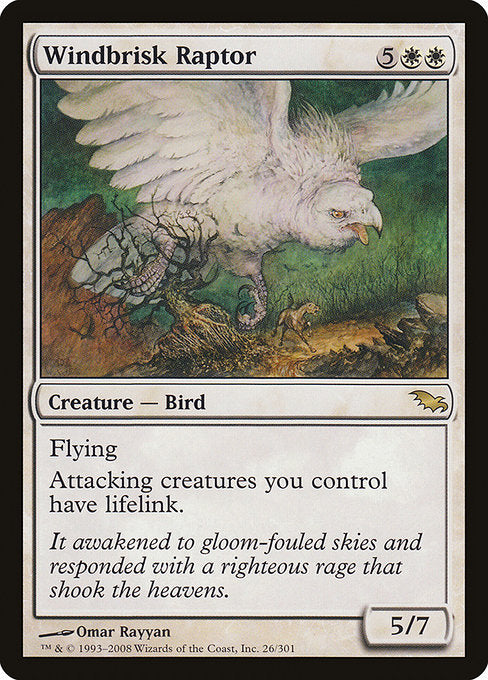 Windbrisk Raptor - Shadowmoor - #26