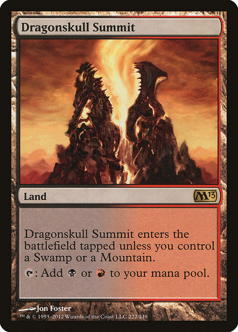 Dragonskull Summit - Magic 2013 (M13) - #222