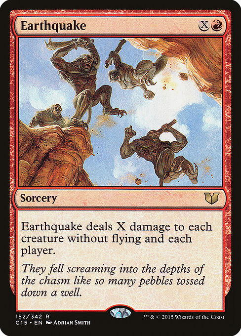 Earthquake - Commander 2015 - #152