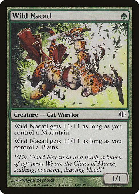 Wild Nacatl - Shards of Alara - #152