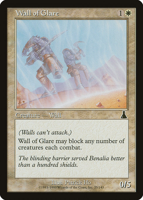 Wall of Glare - Urza's Destiny - #25