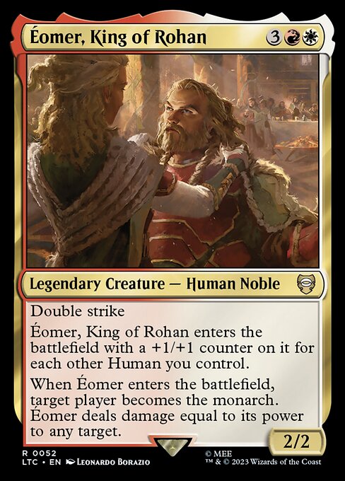 Éomer, King of Rohan - Commander: The Lord of the Rings: Tales of Middle-earth - #52