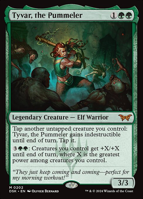 Tyvar, the Pummeler - Duskmourn: House of Horror - #202