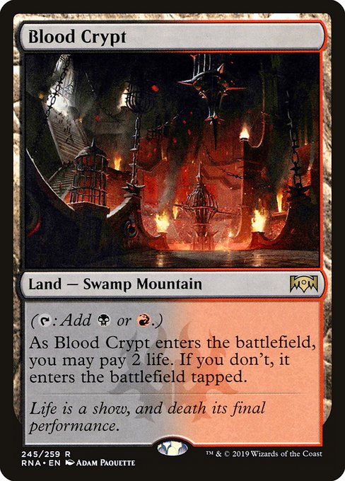 Blood Crypt - Ravnica Allegiance - #245