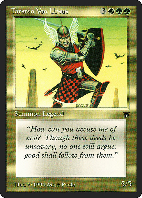 Torsten Von Ursus - Legends - #266