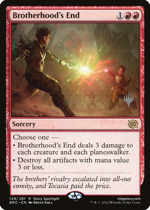 Brotherhood's End - Promo Pack: The Brothers' War - #128p