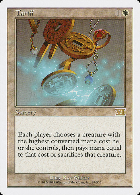 Tariff - Classic Sixth Edition - #47