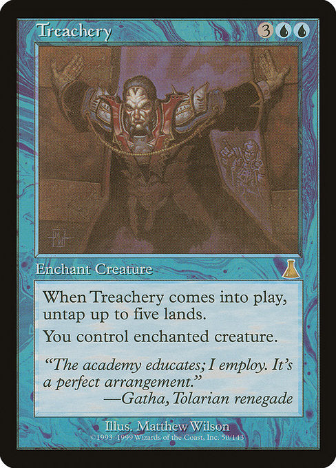 Treachery - Urza's Destiny - #50
