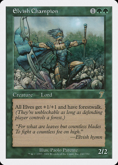 Elvish Champion - 7th Edition - #240