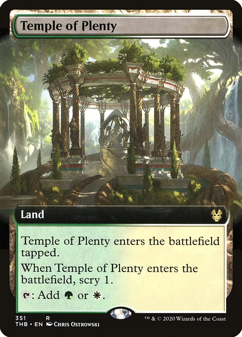Temple of Plenty - Theros Beyond Death - #351