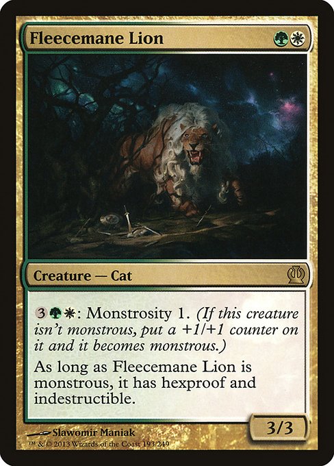 Fleecemane Lion - Theros - #193