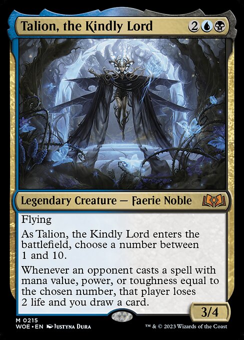Talion, the Kindly Lord - Wilds of Eldraine - #215