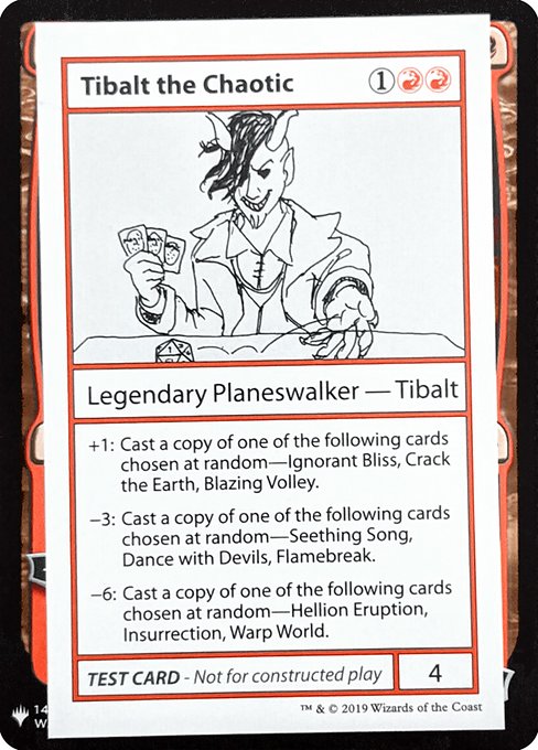Tibalt the Chaotic - Mystery Booster: Convention Edition Exclusives - #66