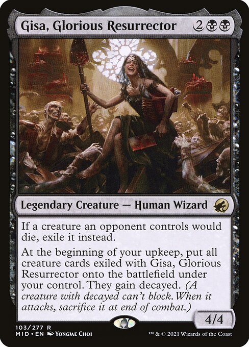 Gisa, Glorious Resurrector - Innistrad: Midnight Hunt - #103