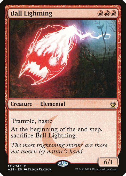 Ball Lightning - Masters 25 - #121