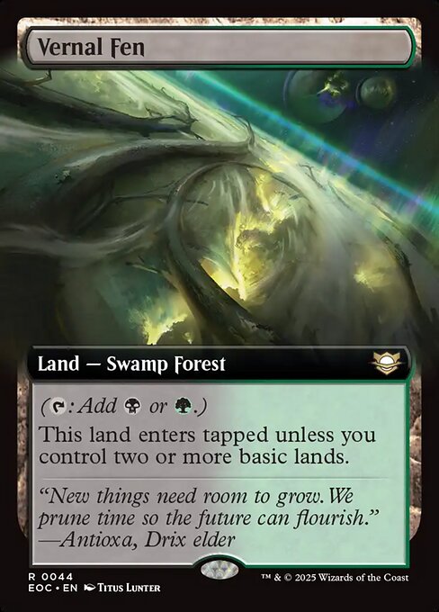Vernal Fen - Commander: Edge of Eternities - #44
