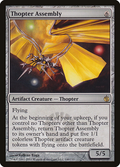 Thopter Assembly - Mirrodin Besieged - #140