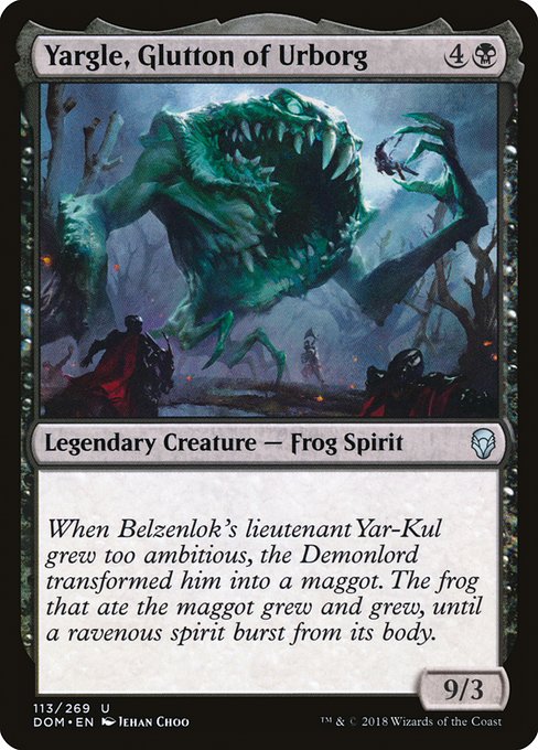 Yargle, Glutton of Urborg - Dominaria - #113