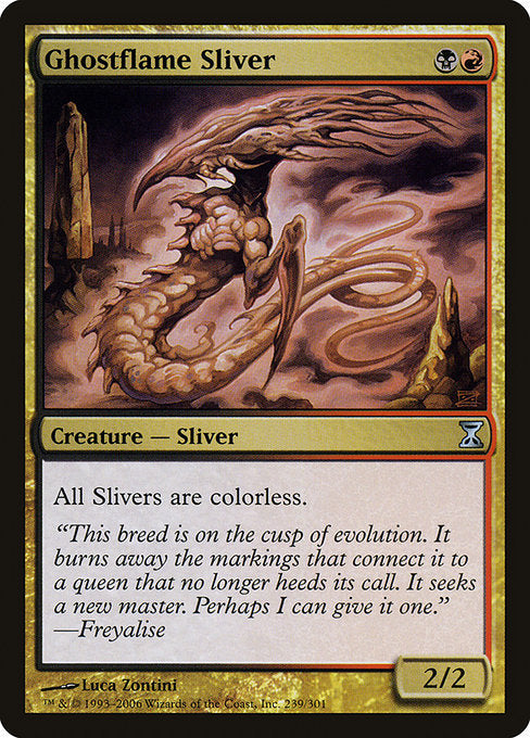 Ghostflame Sliver - Time Spiral - #239