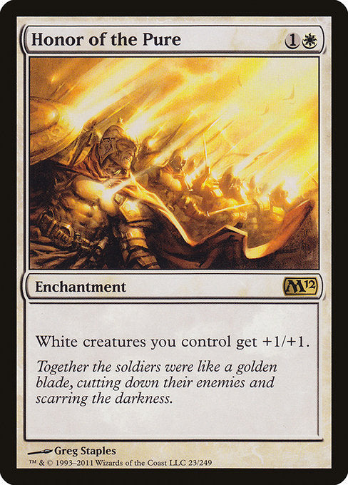 Honor of the Pure - Magic 2012 (M12) - #23
