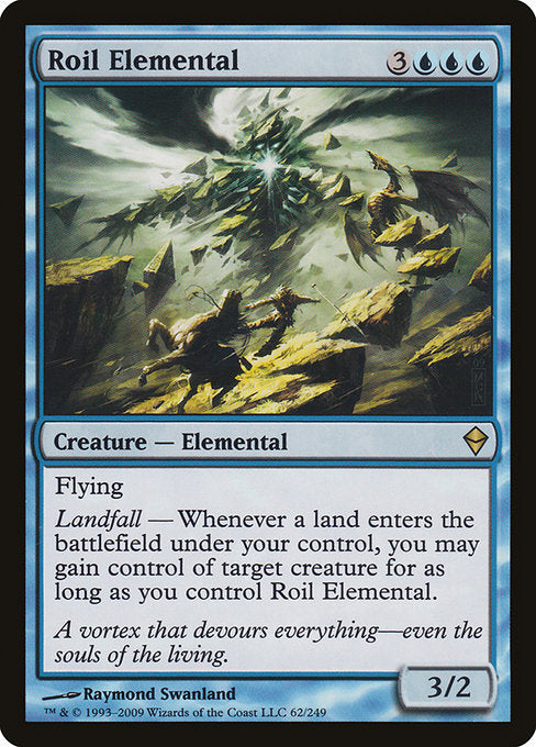 Roil Elemental - Zendikar - #62