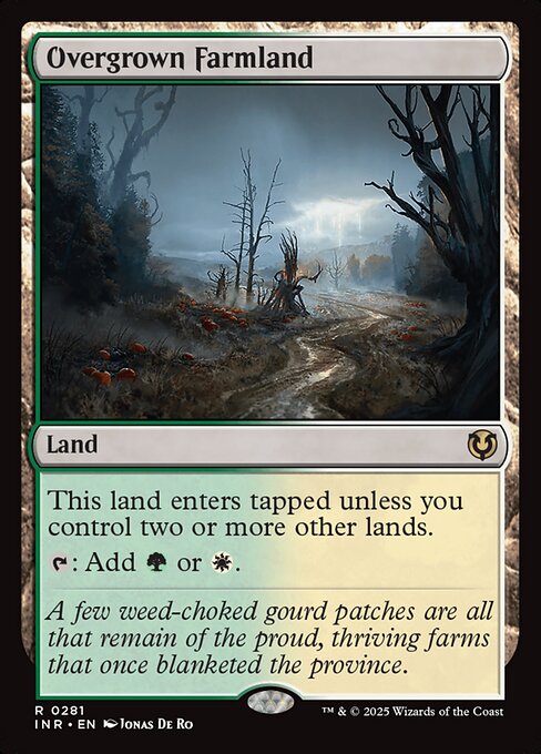 Overgrown Farmland - Innistrad Remastered - #281