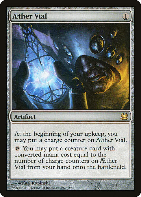 Aether Vial - Modern Masters - #197